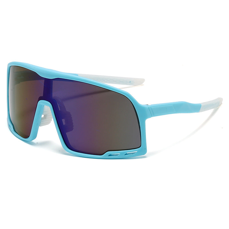 Wholesale Sports One-Piece Large Frame PC Sunglasses